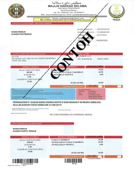 Assessment Cukai Tanah In English Portal Rasmi Pejabat Pengarah Tanah