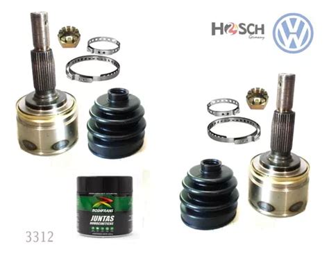 2 Espigas Homocineticas Vw Golf Jetta A2 A3 90mm Meses sin interés