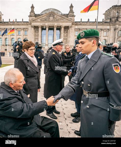 Berlin Deutschland Nov Wolfgang Sch Uble Der Pr Sident Des