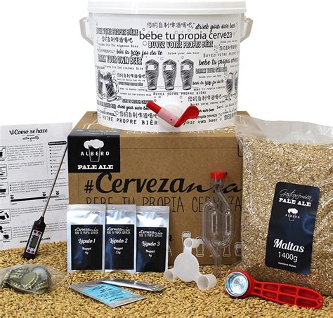 Kits para elaboración de cerveza artesanal Mejor Kit