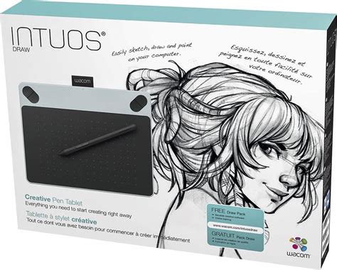 Best Buy: Wacom Intuos Draw Creative Small Pen Tablet White CTL490DW