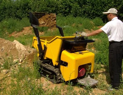 Construction Equipment Electric Type Mini Dumper Optional - Buy Mini ...