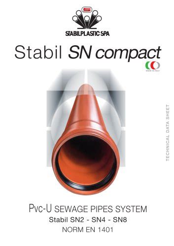 Tubi E Raccordi In Pvc Stabilplastic Stabilplastic Spa Catalogo Pdf