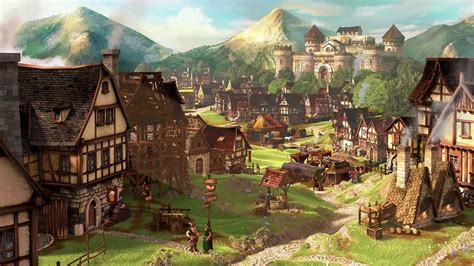 Fantasy Village Wallpapers Top Free Fantasy Village Backgrounds