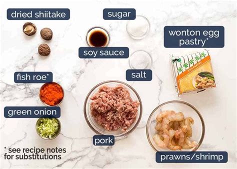 Siu Mai Shumai Chinese Steamed Dumplings Recipetineats