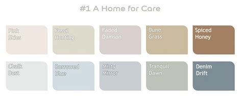 Dulux Tranquil Dawn Palette 1 Dulux Tranquility Palette