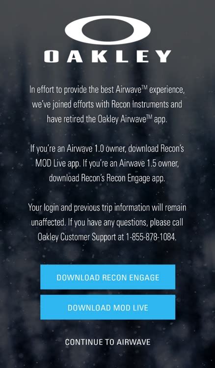 Oakley Airwave Snow For The Oakley Airwave Goggle And Recon