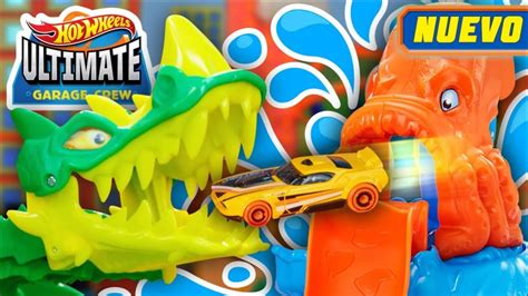 Pica Batalla De Bestias Gigantes En Hot Wheels City Equipo