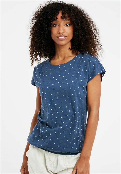 Nxg By Protest Katla T Shirt Print Heaven Bluedonkerblauw Zalandonl