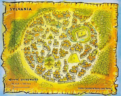 Map Of Sylvania By Drofdemonology On Deviantart