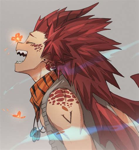 Fantasy Au Kirishima Art By Voidragonart Kirishima My Hero Academia