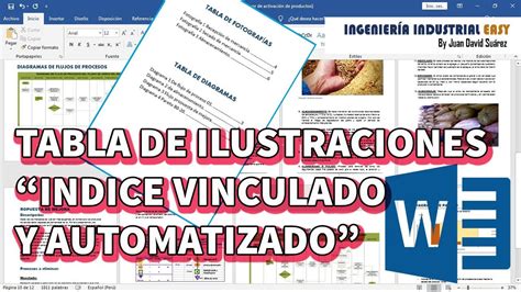 Como Insertar Indice De Ilustraciones En Word Image To U