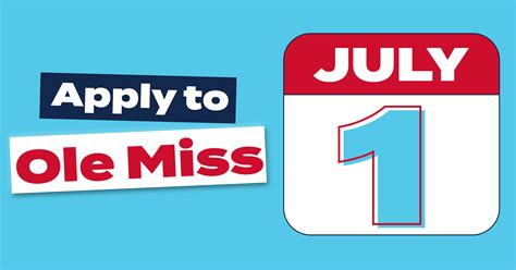 Ole Miss Admissions on Twitter: "Mark your calendar and get ready to