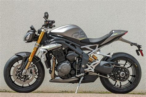 2022 Triumph Speed Triple 1200 RS Matte Silver Ice For Sale In Oklahoma