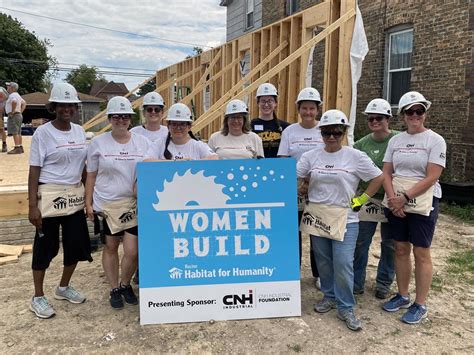 Cnh Foundation Sponsors Habitat For Humanity Women S Build