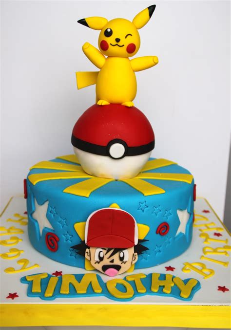 Celebrate With Cake Pokemon Pikachu Cake