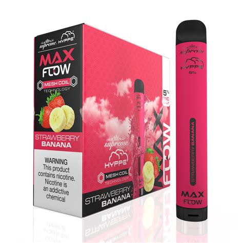 Hyppe Max Flow Strawberry Banana Disposable Vape Puffholic Vape