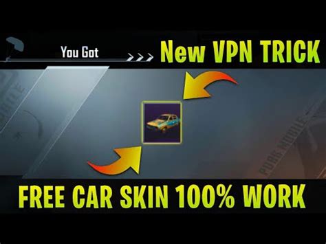 Get Free Dacia Skin In Pubg Mobile New Vpn Trick To Get Free Dacia