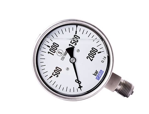 Wika 2000 Bar Pressure Gauge Surkon International