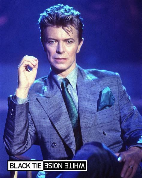 David Bowie Official On Twitter Black Tie White Noise Album Is