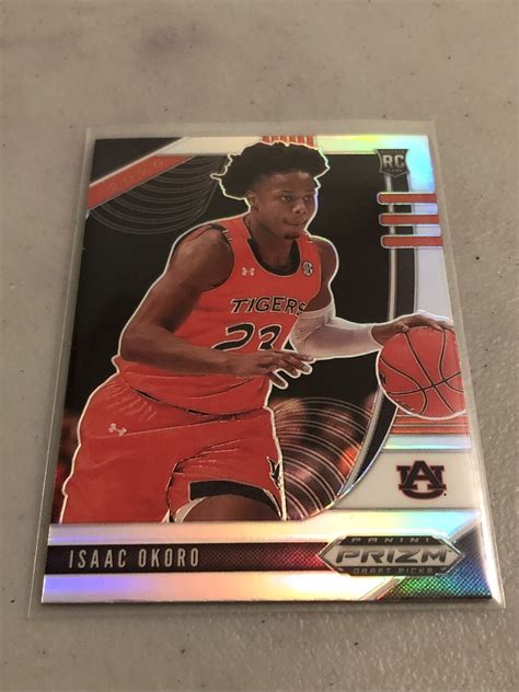 Isaac Okoro Panini Prizm Draft Picks Sp Silver Rc Auburn