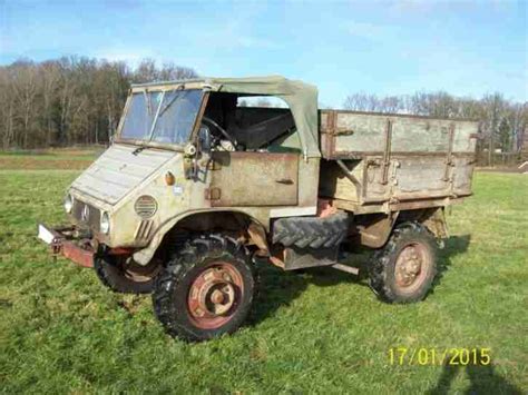 MB Unimog 411 Cabrio Bj 1960 Langer Radstand Topseller Oldtimer Car