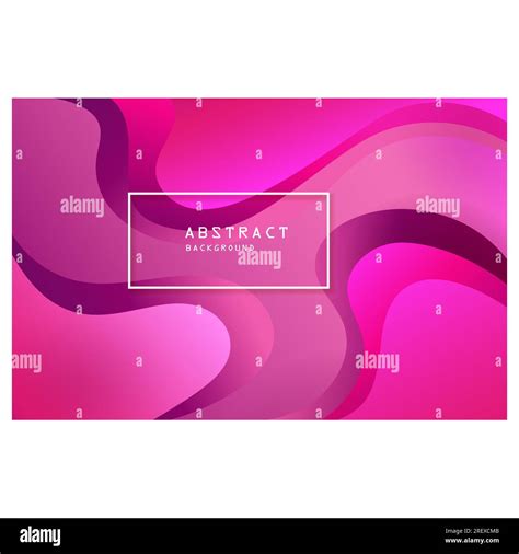 Abstract Background Pink And Magenta Wavy Lines Stock Vector Image