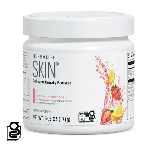 Herbalife Skin Collagen Beauty Booster Strawberry Lemonade