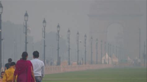 Delhis Air Quality Deteriorates To ‘very Poor Category