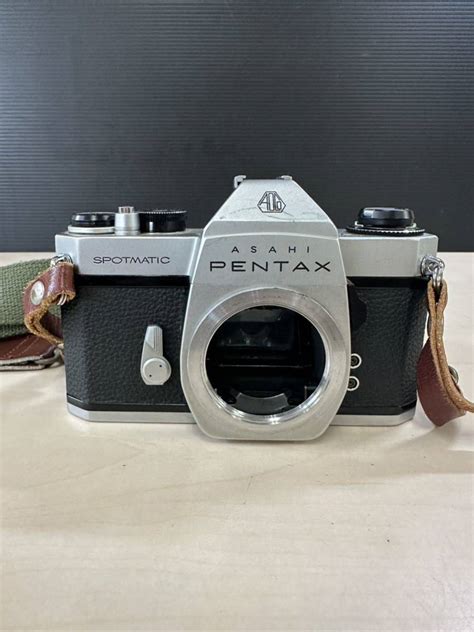 【傷や汚れあり】asahi Pentax ペンタックス Spotmatic スポーツマチック SpⅡ Sp2 カメラ ボディ 一眼レフカメラの