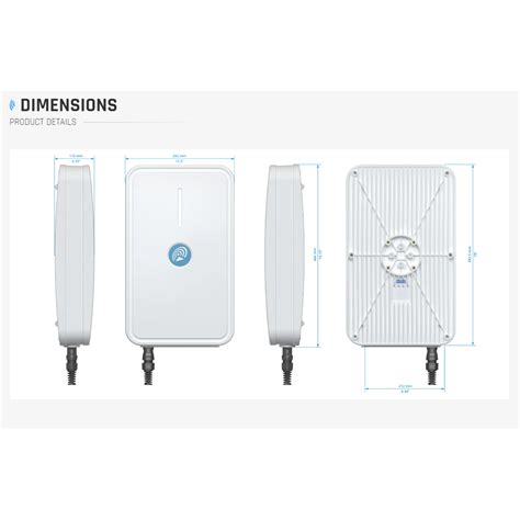 Solwise A Mo Quwireless Qumax Integrated Multi Band Lte G Omni