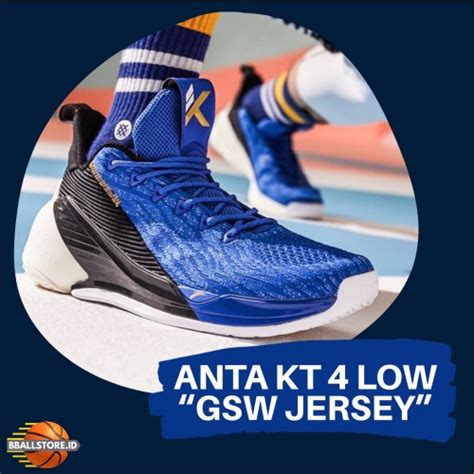 Jual SEPATU BASKET ANTA KLAY THOMPSON 4 LOW BASKETBALL SHOES