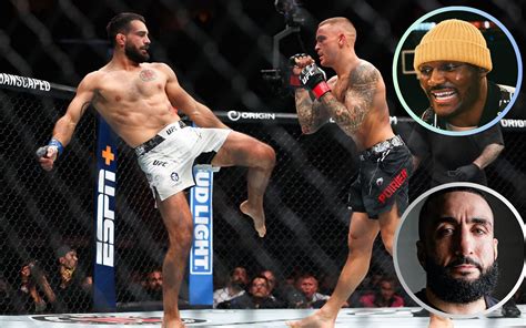 Kamaru Usman And Belal Muhammad React To Viral Meme On Dustin Poiriers Guillotine Attempts