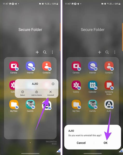 How To Add Or Remove Apps From Secure Folder On Samsung Phones