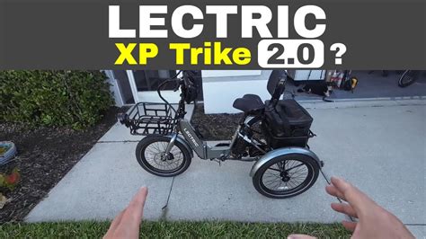 Lectric Xp Trike 20 2024 Etrike Youtube