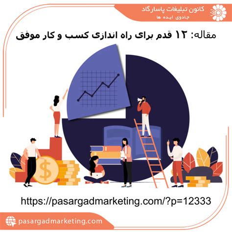 ۱۲ قدم برای راه اندازی کسب و کار موفق کانون مشاوره و تبلیغات پاسارگاد