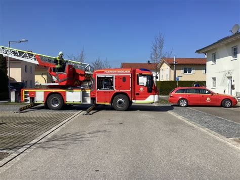 Personenrettung Ber Drehleiter Freiwillige Feuerwehr Mindelheim