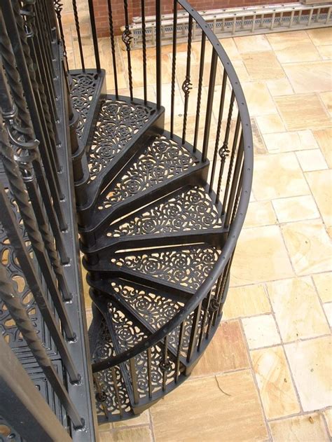 This Photo Shows The Filigree Design Of The Spiral Tread And The