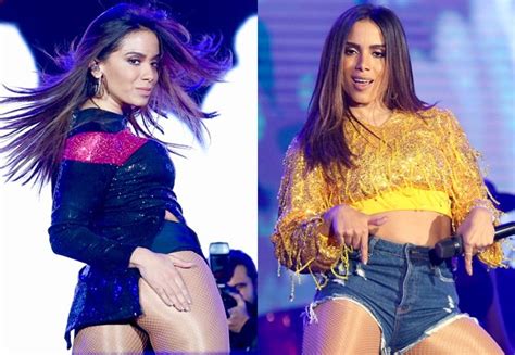 Anitta D Show De Sensualidade E Faz Troca De Looks Na Festa Do Pe O De