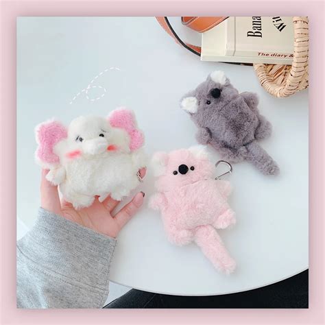 Airpods Koala Headphone Case Airpods Pro 2 Case Elephant Airpods Pro Cases Plush