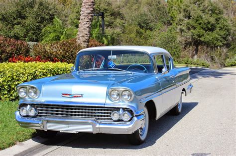 All American Classic Cars 1958 Chevrolet Biscayne 2 Door Sedan