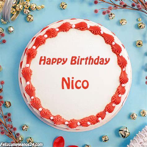 Feliz Cumpleaños Nico Tarjetas De Felicitaciones E Imágenes Feliz