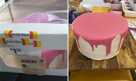 Coles Shopper Slammed For Spending 1 25 On A Marked Down Drip Cake For