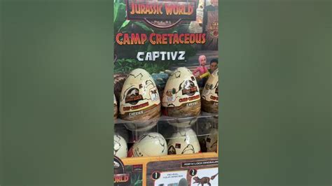 Jurassic World Camp Cretaceous Captivz Slime Eggs Mystery Dinosaurs