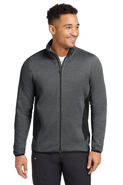 Eddie Bauer Full Zip Heather Stretch Fleece Jacket Product Sanmar