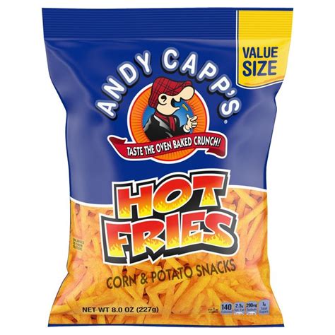 Kroger Andy Capp S Hot Fries Chips Big Bag Oz Hot Fries Chips Andy Capp Fries
