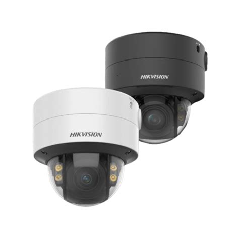 ColorVu Caméra réseau dôme motorisée 4MP Blanc HIK VISION Camér