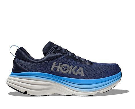 נעל ריצה Hoka Bondi 8 Wide כחול חללתכלת גברים טרקומניה ציוד טיולים