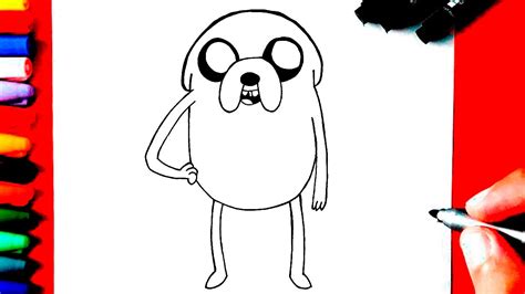 Como Desenhar Jake O Cachorro Hora De Aventura Youtube