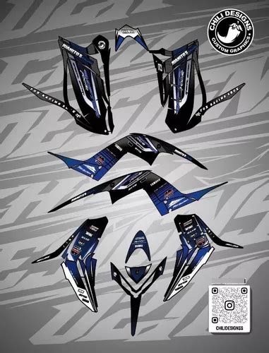 Graficos Stickers Para Yamaha Raptor 700 2013 2022 Full Kit Meses Sin